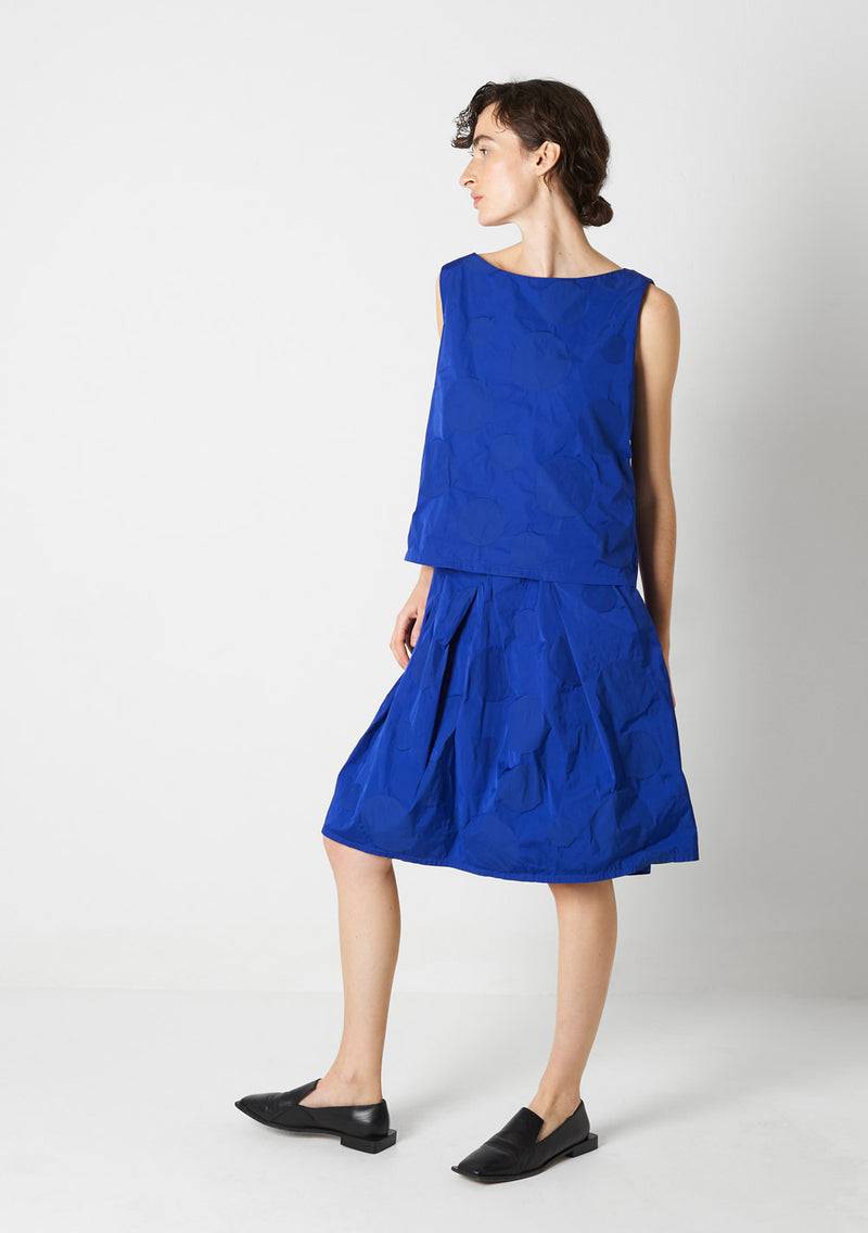 ﻿Katharina Hovman Taft Top heavy Taffetas, DOTS, tint Saisonschlussverkauf