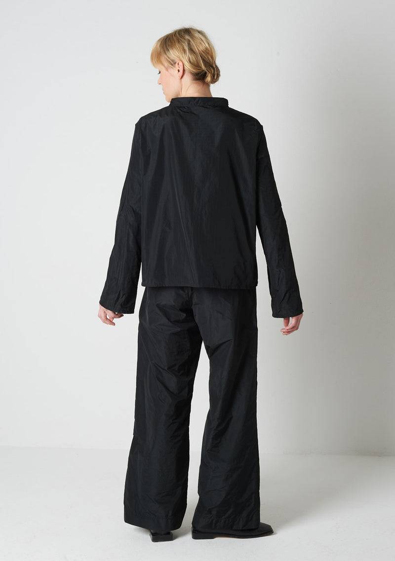 Katharina Hovman Japanbluse RIBSTOP, black Tägliche Deals