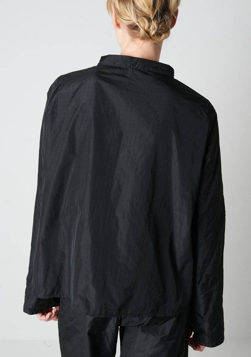 Katharina Hovman Japanbluse RIBSTOP, black Tägliche Deals