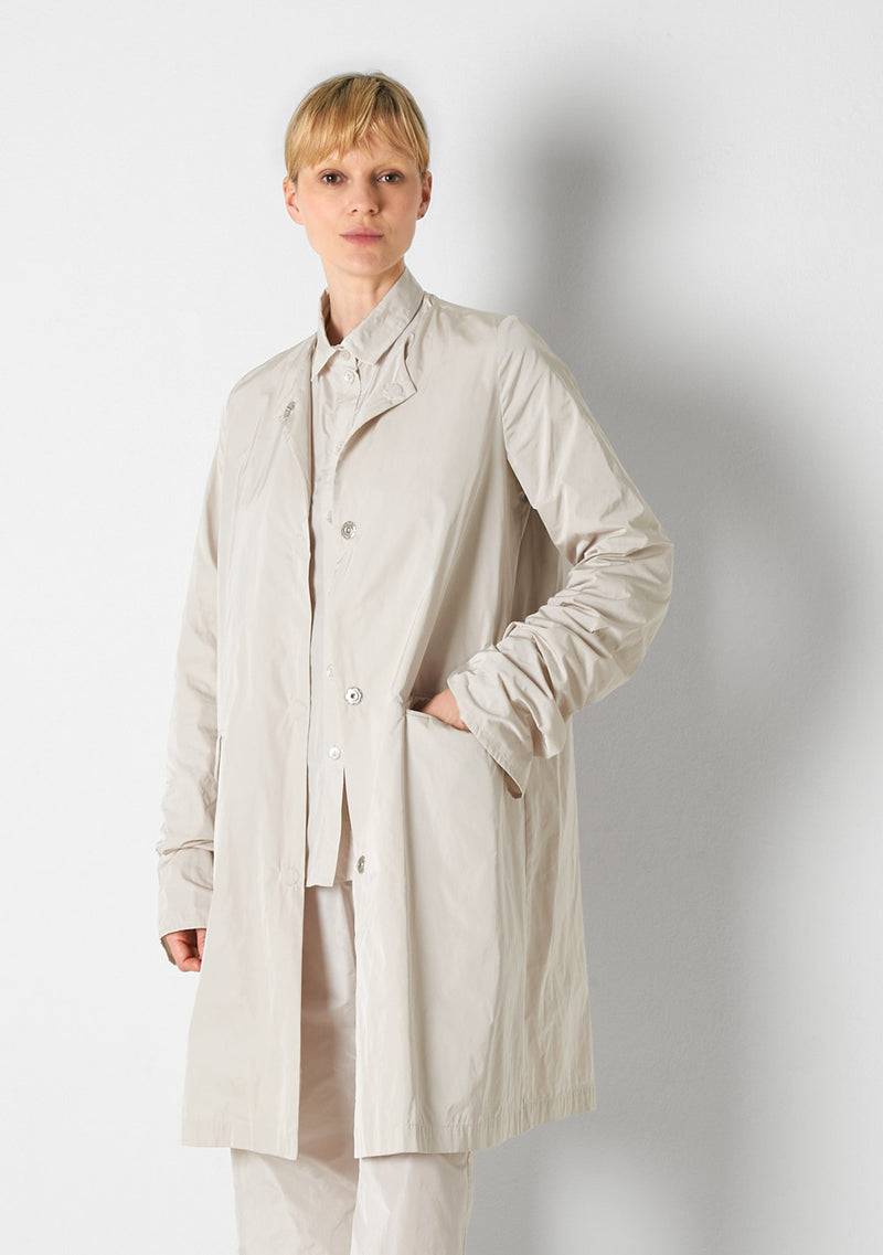 Katharina Hovman Loose Coat heavy Taffeta, marmor VIP-Rabatte