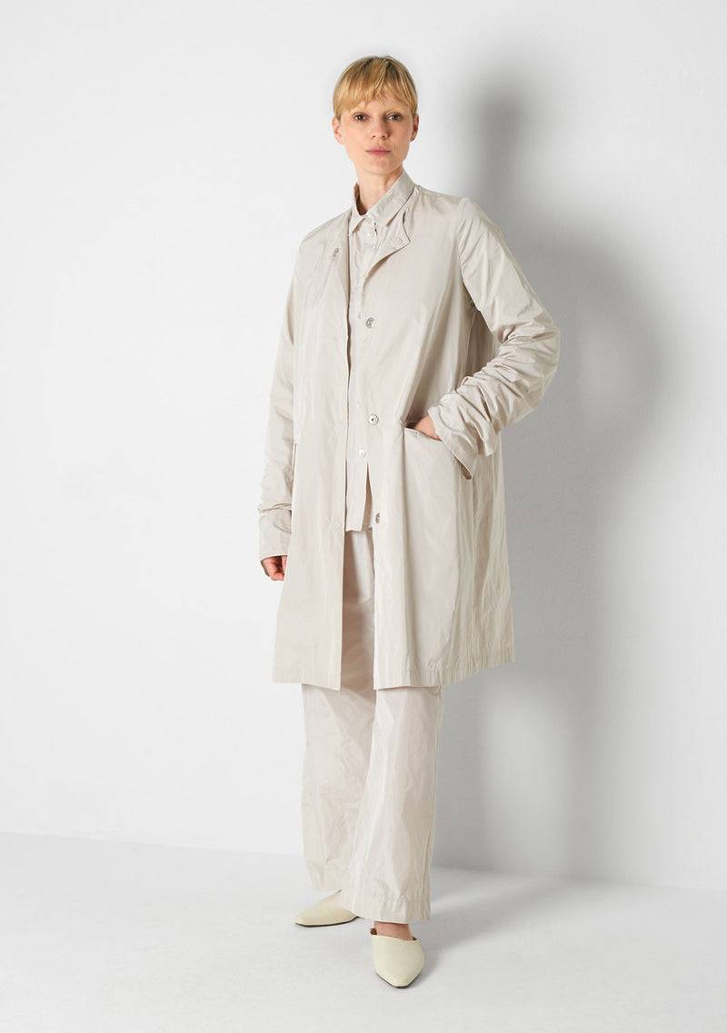 Katharina Hovman Loose Coat heavy Taffeta, marmor VIP-Rabatte
