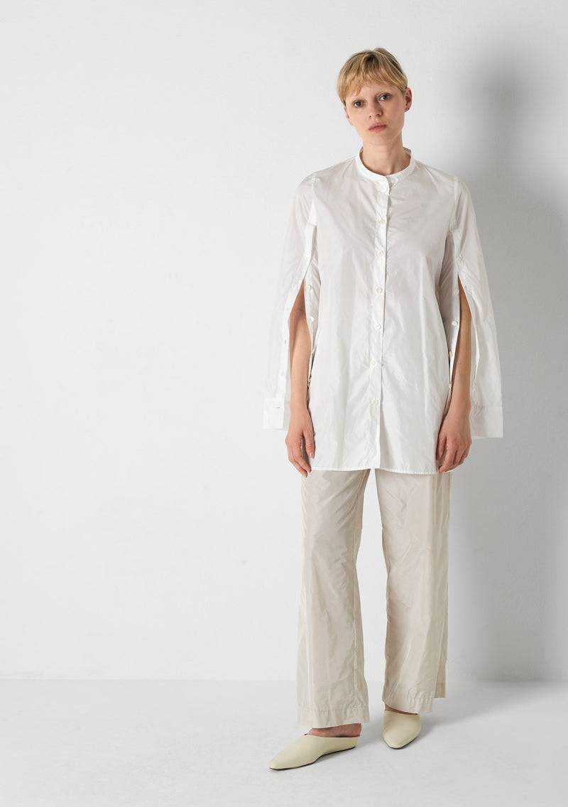 Katharina Hovman Button Blouse white Letzter Tag