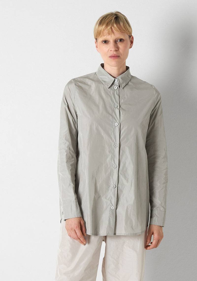 Katharina Hovman Weites Hemd silver Bis zu 50% Rabatt