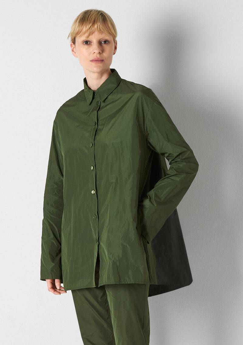 Katharina Hovman Bluse weit green tea Black Friday Preise