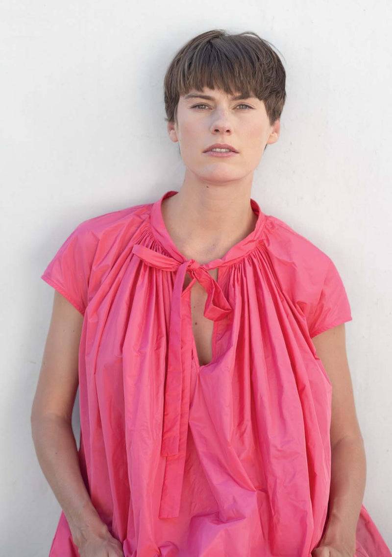 Katharina Hovman Pleats Dress flamingo Online