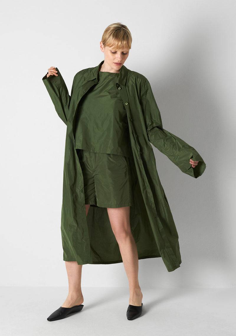 Katharina Hovman Big Dress long green tea Günstiger Verkauf
