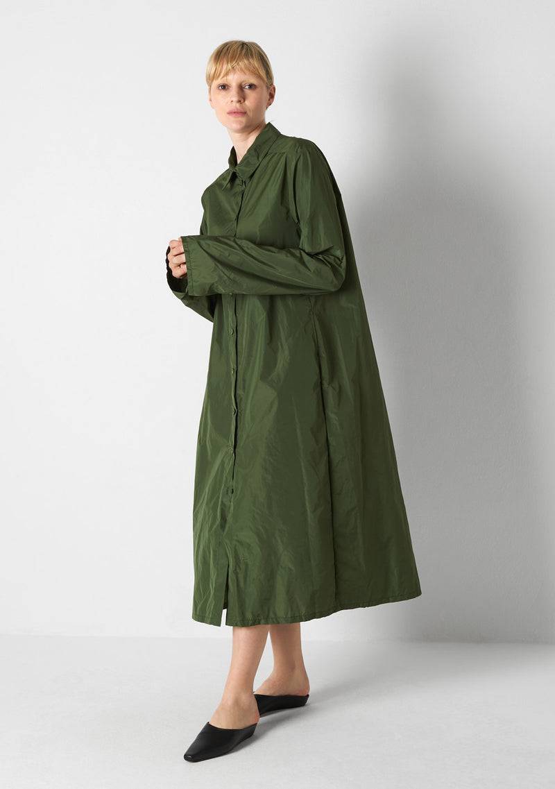 Katharina Hovman Big Dress long green tea Günstiger Verkauf