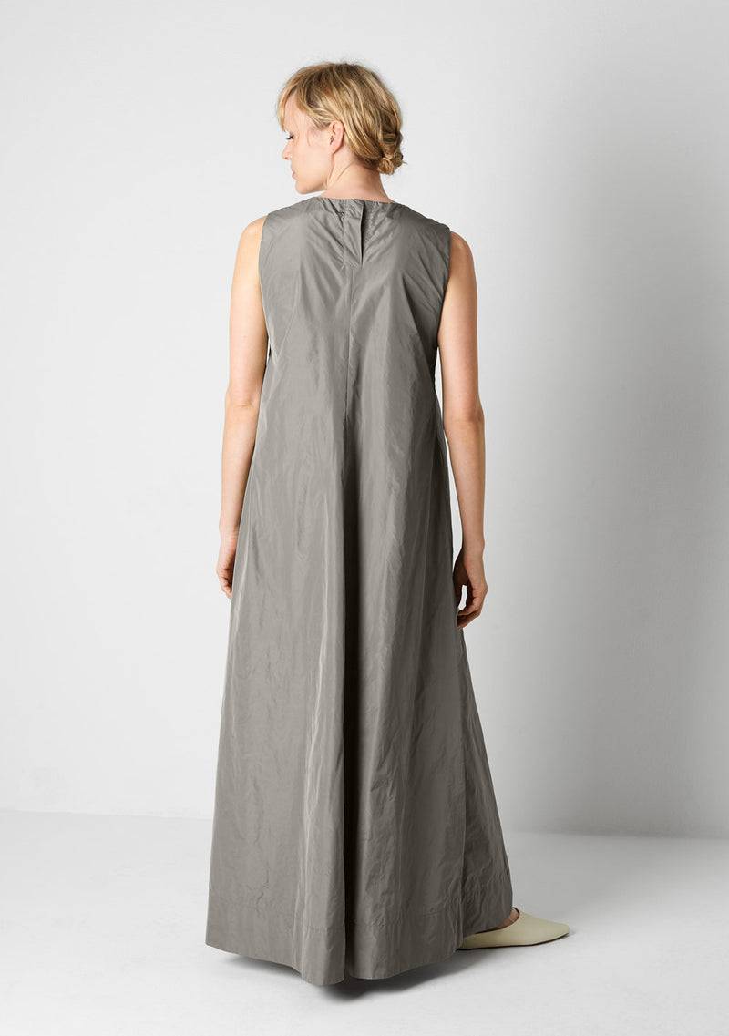 Katharina Hovman Long Dress cement Fabrikverkauf