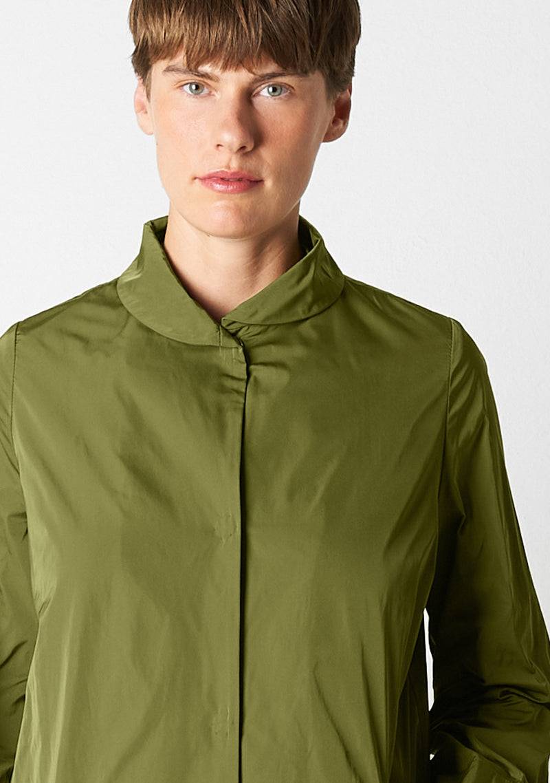 Katharina Hovman Mantel heavy Taffeta, matcha Neueste Mode