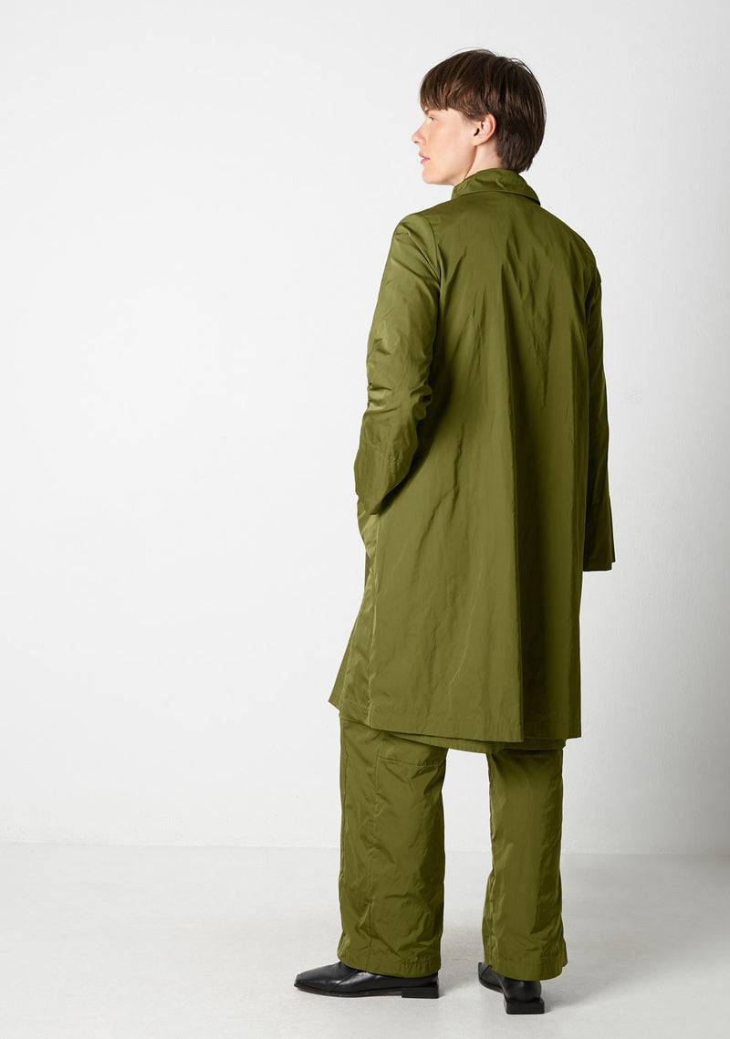 Katharina Hovman Mantel heavy Taffeta, matcha Neueste Mode