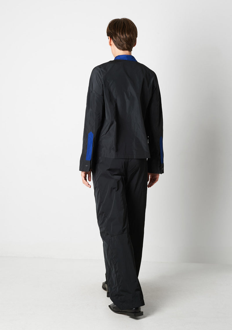 Katharina Hovman Kimonobluse black/royal Neuheiten