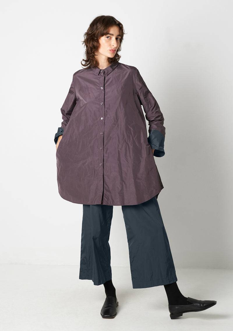 Katharina Hovman Oversizebluse mauve/antra Riesige Ersparnisse