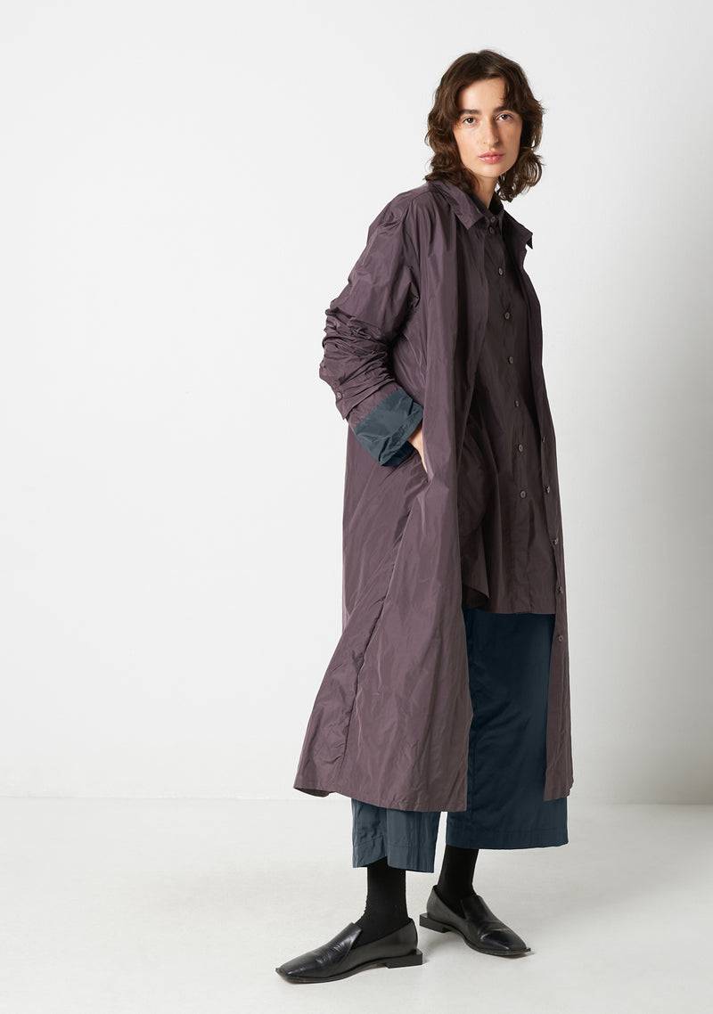 Katharina Hovman Oversizebluse mauve/antra Riesige Ersparnisse