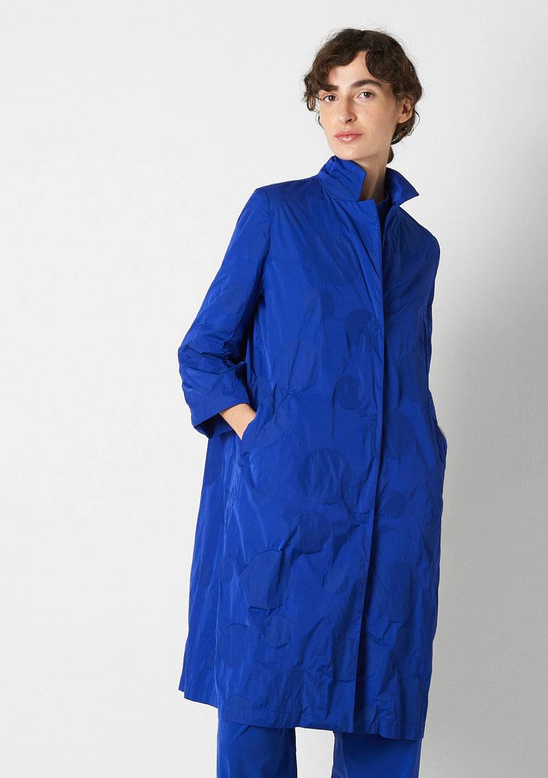 Katharina Hovman Mantel Revers heavy Taffetas, DOTS, tint Neueste Stile