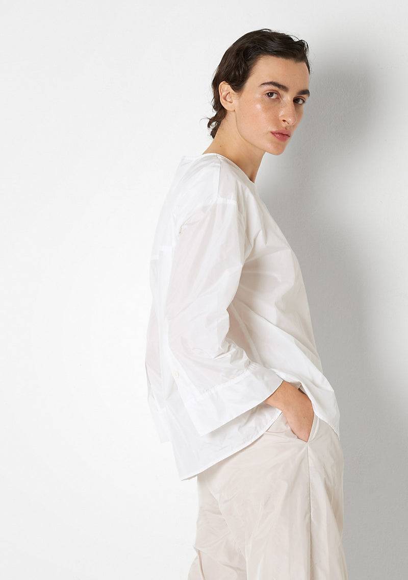 Katharina Hovman Big Blouse Short white Nur für heute