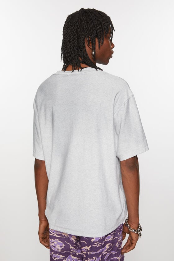 ﻿Acne Studios Logo-T-Shirt – lockere Passform Saisonschlussverkauf
