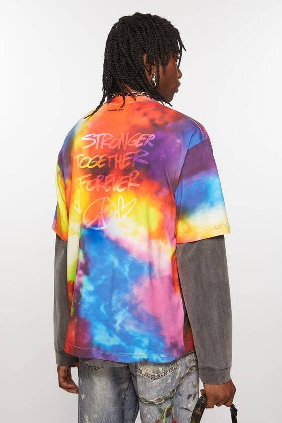 Acne Studios T-Shirt "Stronger Together Forever" Weihnachtsangebot
