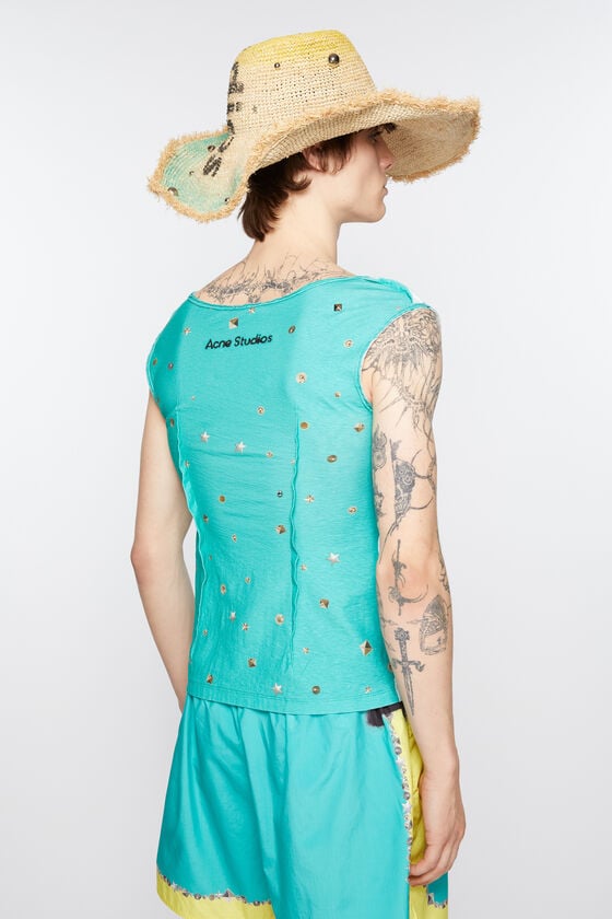 Acne Studios Bedrucktes Tanktop Valentinstagsangebot