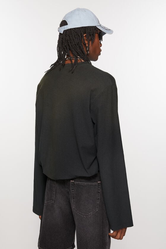 Acne Studios Logo-T-Shirt – lockere Passform Lagerräumung