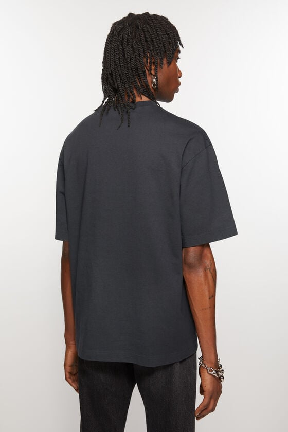 Acne Studios T-Shirt Stamp-Logo - lockere Passform Heißer Verkauf