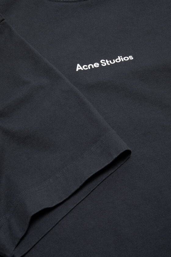 Acne Studios T-Shirt Stamp-Logo - lockere Passform Heißer Verkauf