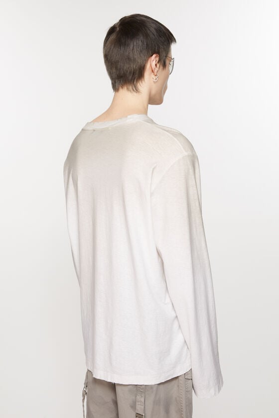 Acne Studios Logo-T-Shirt – lockere Passform Exklusive Angebote