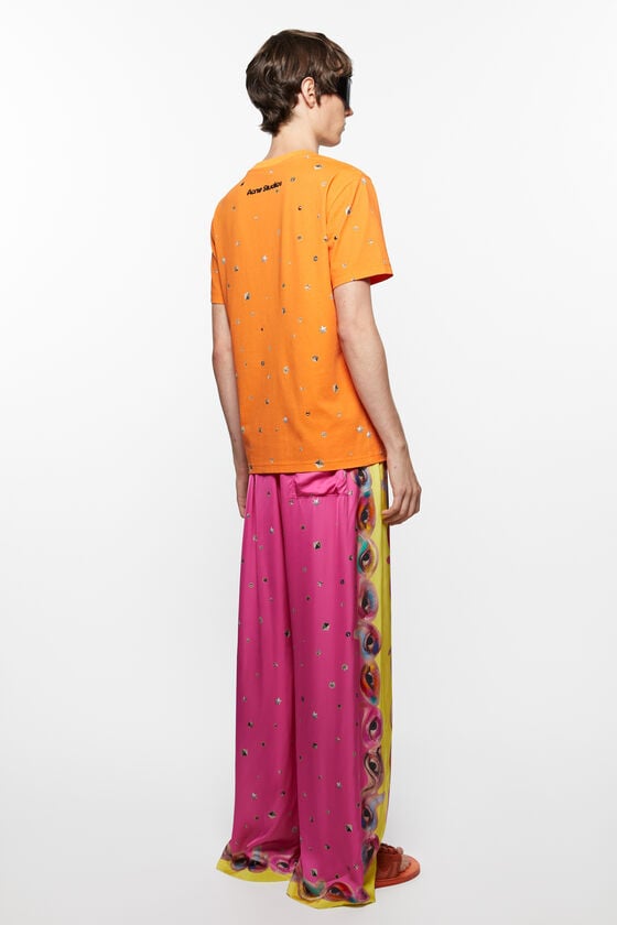 Acne Studios Bedrucktes T-Shirt Große Rabatte