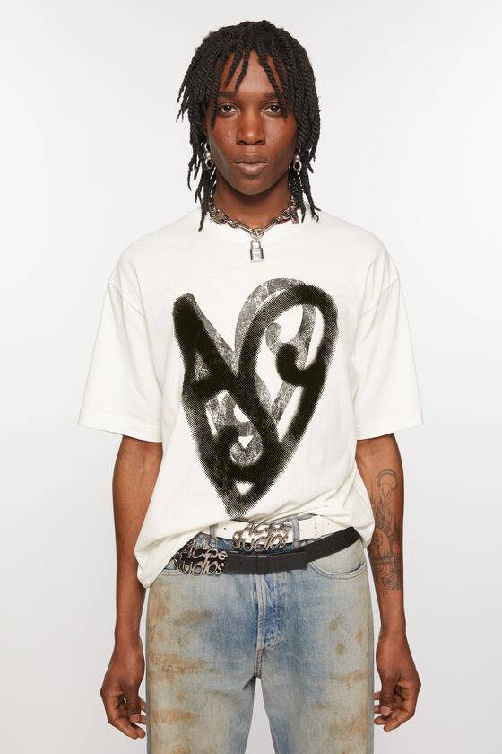 Acne Studios Bedrucktes T-Shirt Saisonale Angebote