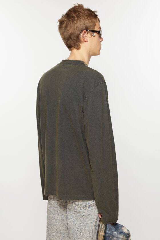 Acne Studios Logo-Langarm-T-Shirt Kauf eins, bekomm eins gratis