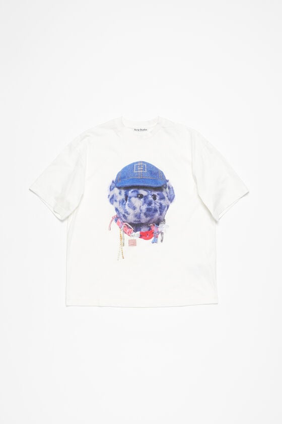 Acne Studios Bedrucktes T-Shirt – entspannte Passform Unisex Tiefpreis