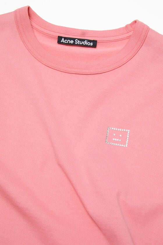 Acne Studios T-Shirt mit Rundhalsausschnitt - Taillierte Passform Unisex Kostenlose Rückgabe