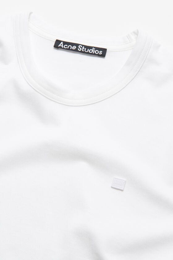 Acne Studios T-Shirt mit Rundhalsausschnitt - Normale Passform Unisex Letzte 3 Tage