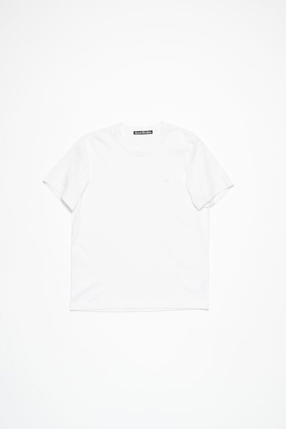 Acne Studios T-Shirt mit Rundhalsausschnitt - Normale Passform Unisex Letzte 3 Tage