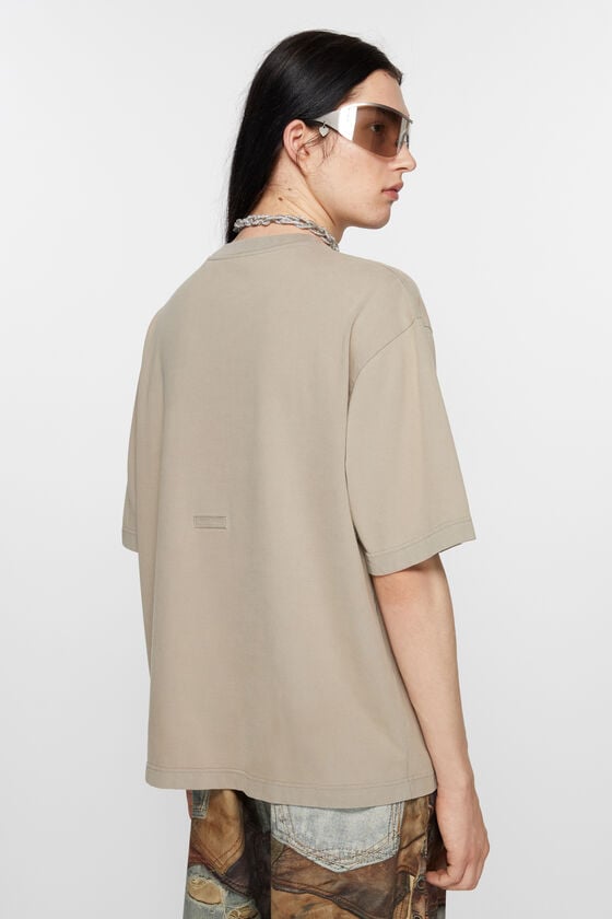 Acne Studios T-Shirt mit Rundhalsausschnitt in lockerer Passform Bis zu 50% Rabatt