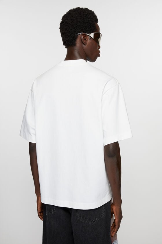 Acne Studios Logo-T-Shirt Bis zu 65% Rabatt