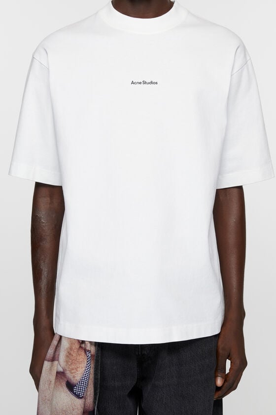 Acne Studios Logo-T-Shirt Bis zu 65% Rabatt