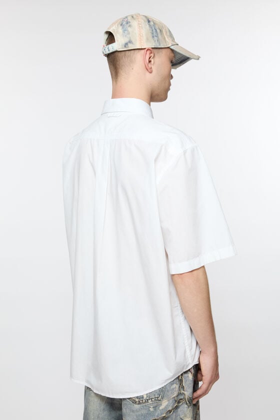Acne Studios Kurzärmliges Hemd mit Knopfleiste Bis zu 55% Rabatt