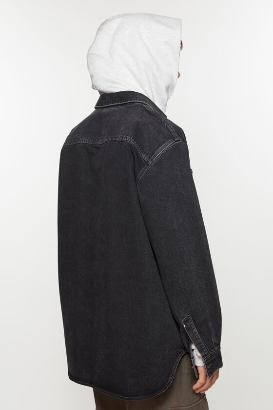 Acne Studios Jeanshemd mit Knopfleiste - Lockere Passform Discount Store für neue Produkte