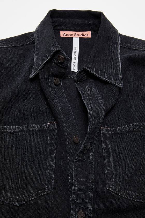 Acne Studios Jeanshemd mit Knopfleiste - Lockere Passform Discount Store für neue Produkte