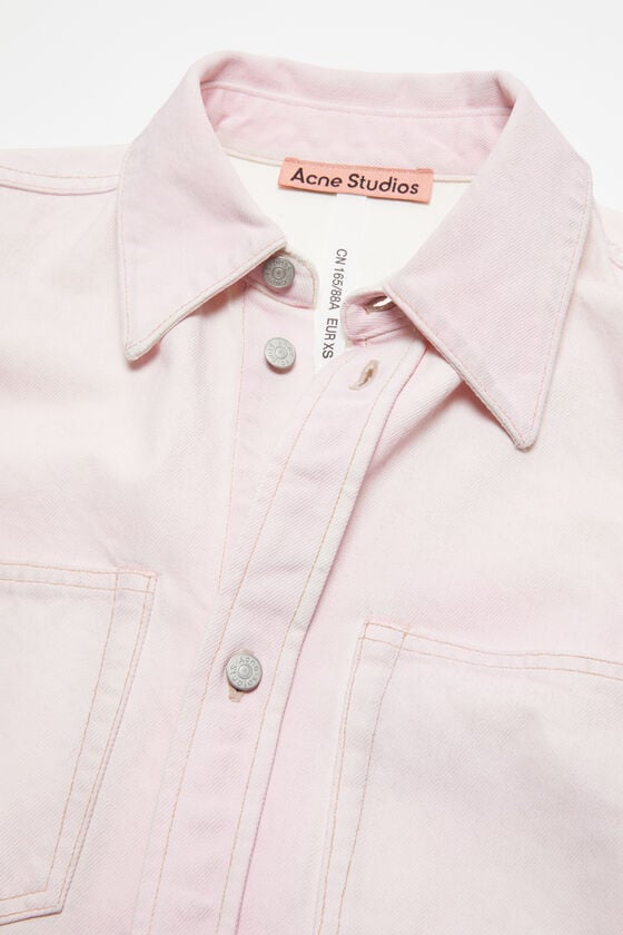 Acne Studios Jeanshemd mit Knopfleiste - Lockere Passform Super Rabatt