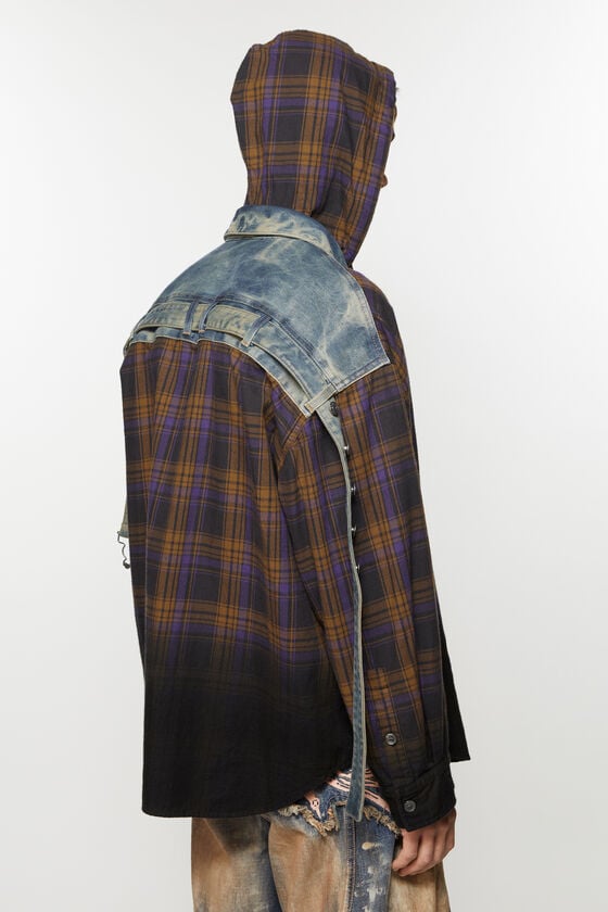 Acne Studios Hemd mit Kapuze und Knopfleiste Speichern exportieren