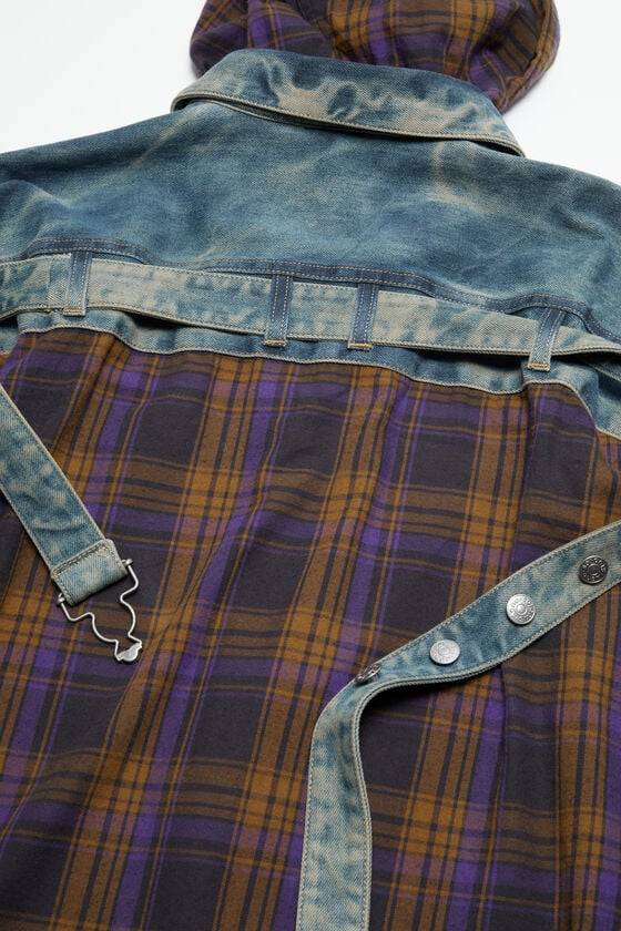 Acne Studios Hemd mit Kapuze und Knopfleiste Speichern exportieren