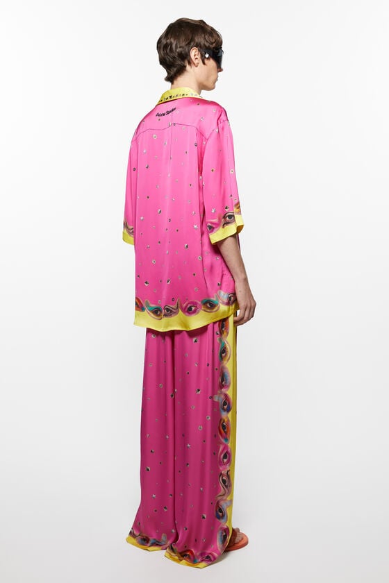 Acne Studios Bedrucktes Hemd mit Knopfleiste zollfrei