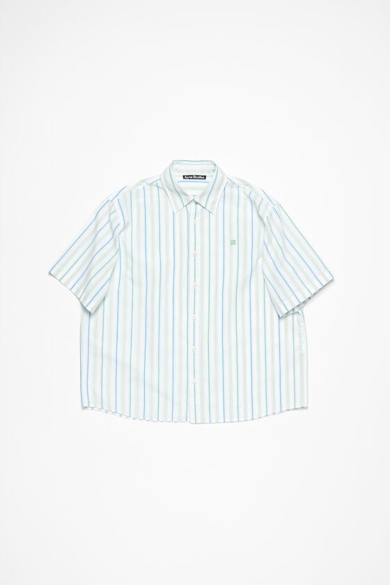 Acne Studios Gestreiftes Hemd mit Knopfleiste Unisex Rabatte dieses Monats