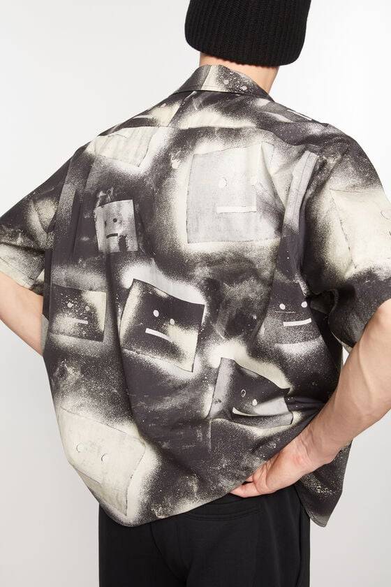 Acne Studios Bedrucktes Hemd mit Knopfleiste Unisex Online