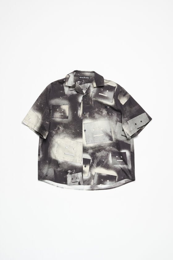 Acne Studios Bedrucktes Hemd mit Knopfleiste Unisex Online