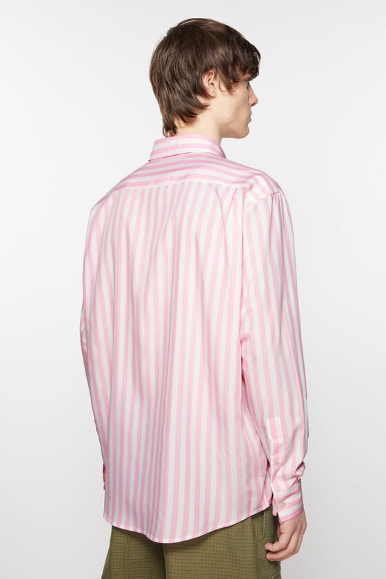Acne Studios Gestreiftes Hemd mit Knopfleiste Angebote