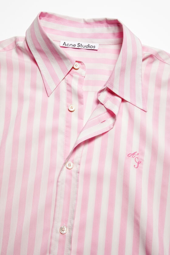 Acne Studios Gestreiftes Hemd mit Knopfleiste Angebote