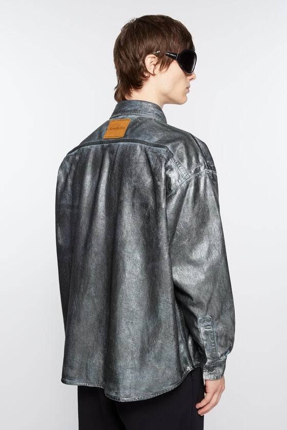 Acne Studios Jeanshemd – entspannte Passform Fabrikverkauf