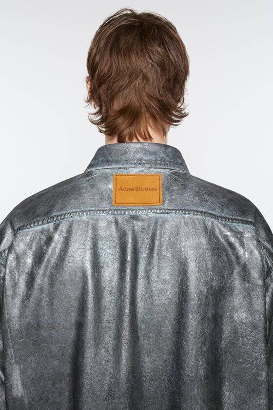 Acne Studios Jeanshemd – entspannte Passform Fabrikverkauf
